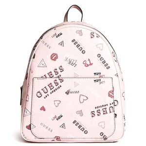 Guess Pink Love Mini Backpack